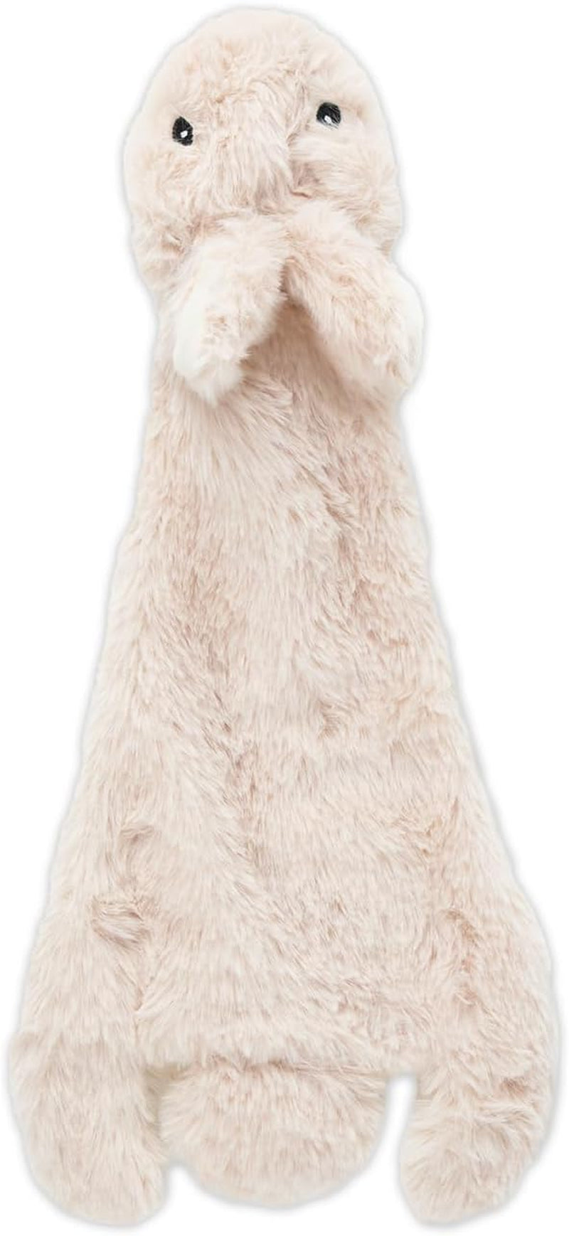 Best Pet Supplies 2-In-1 Stuffless Squeaky Dog Toy - Hare, Medium